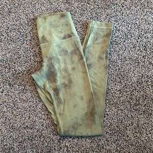 Lululemon Align Green Diamond Dye